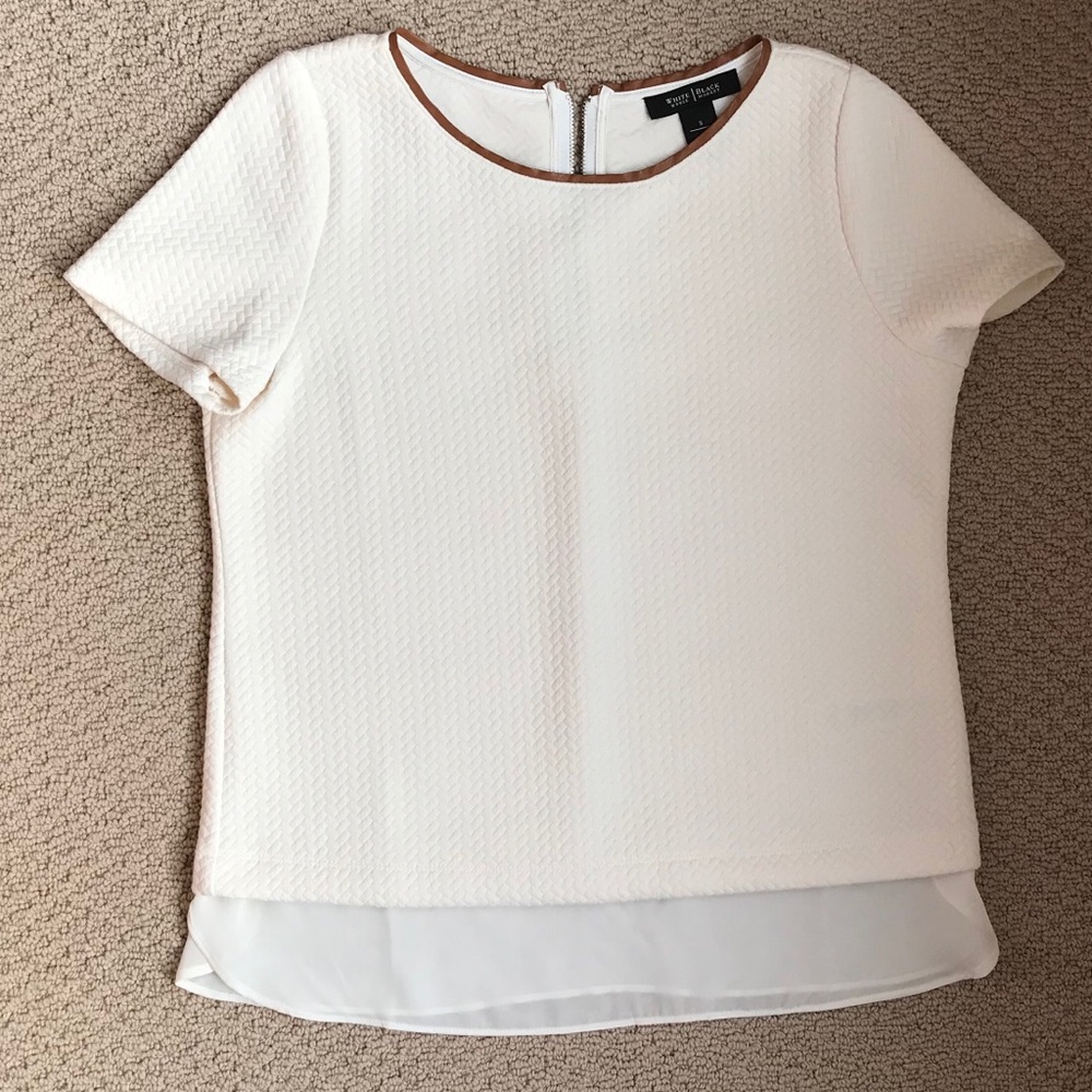 WHBM Top short sleeved must see